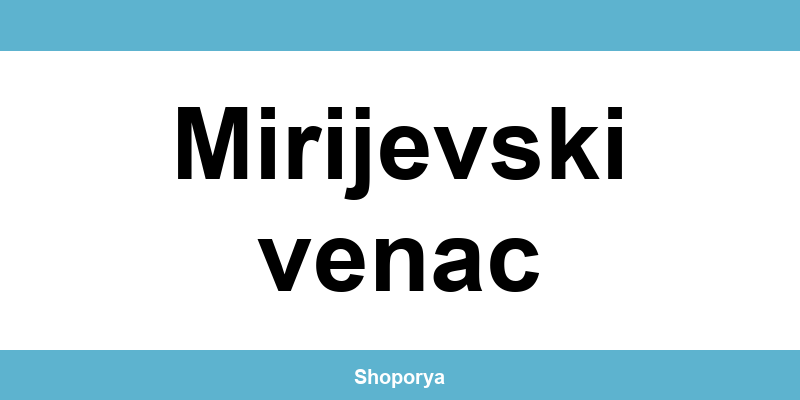 Lilly droguerie u Mirijevski venac – radno vreme