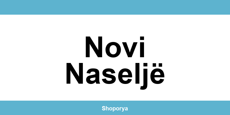 Lilly droguerie u Novi Naseljë – radno vreme